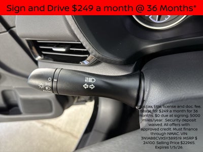 2025 Nissan Sentra SV