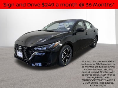 2025 Nissan Sentra SV