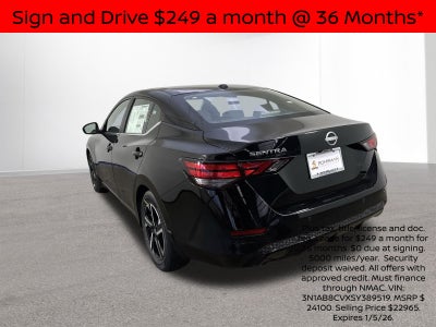 2025 Nissan Sentra SV