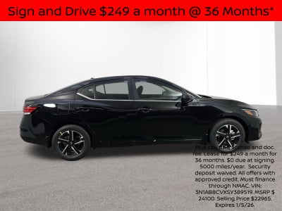 2025 Nissan Sentra SV