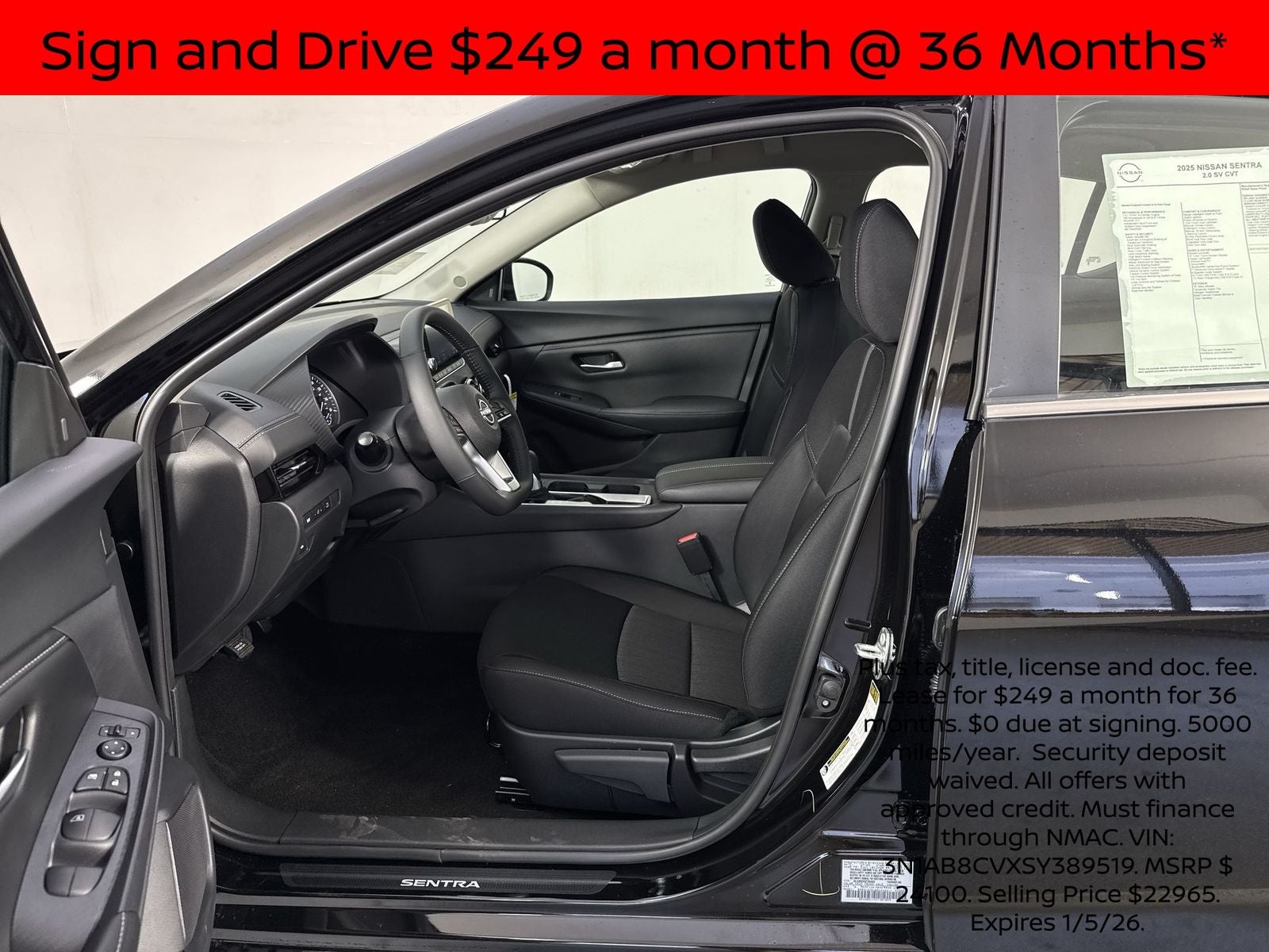 2025 Nissan Sentra SV