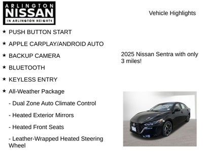 2025 Nissan Sentra SV
