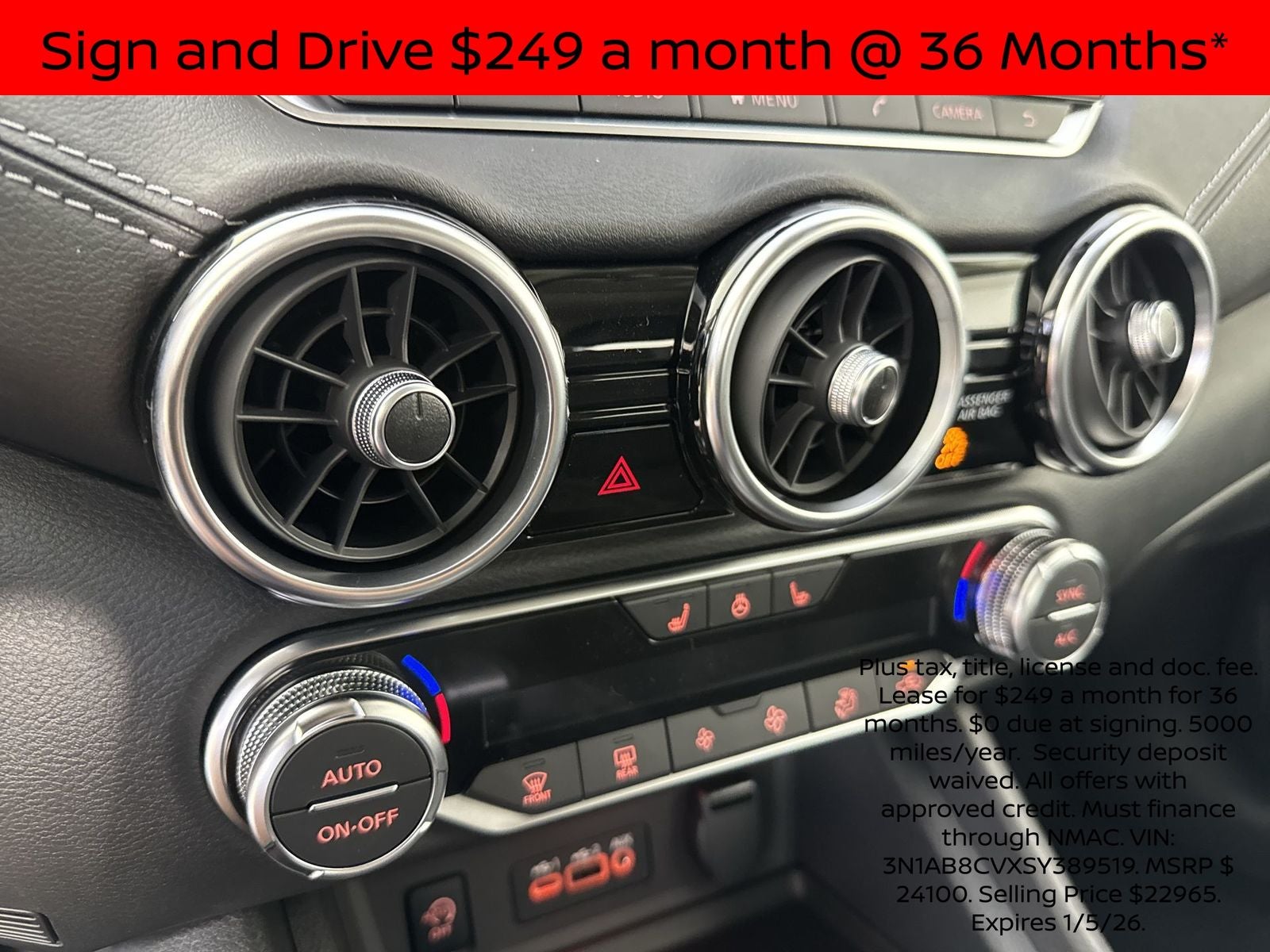 2025 Nissan Sentra SV