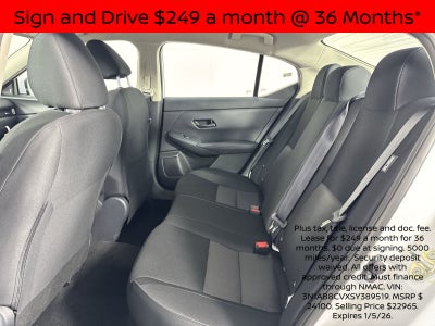 2025 Nissan Sentra SV