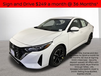 2025 Nissan Sentra SV