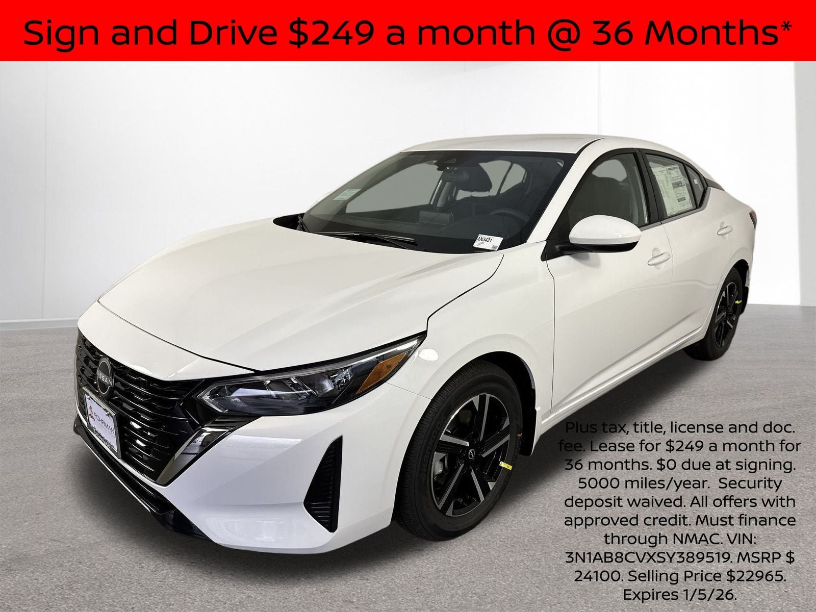 2025 Nissan Sentra SV