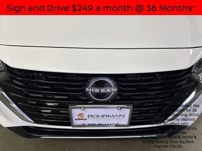 2025 Nissan Sentra SV