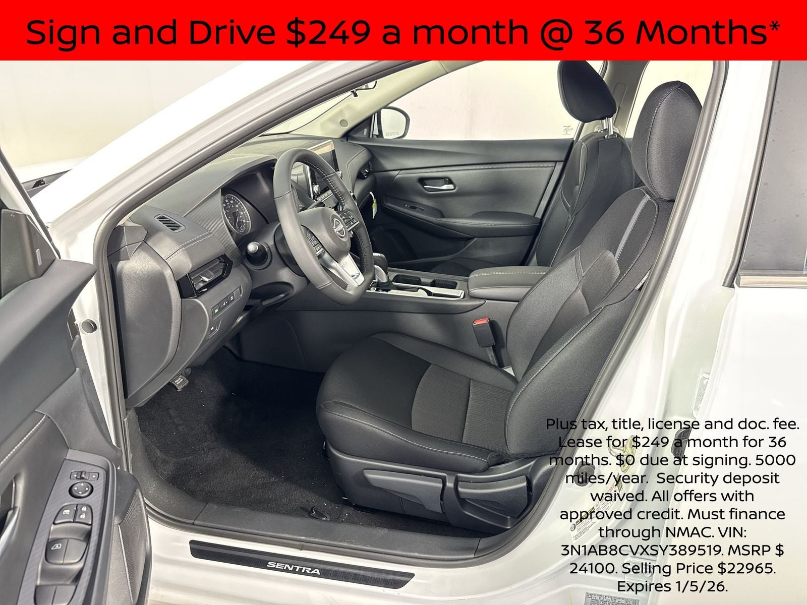 2025 Nissan Sentra SV