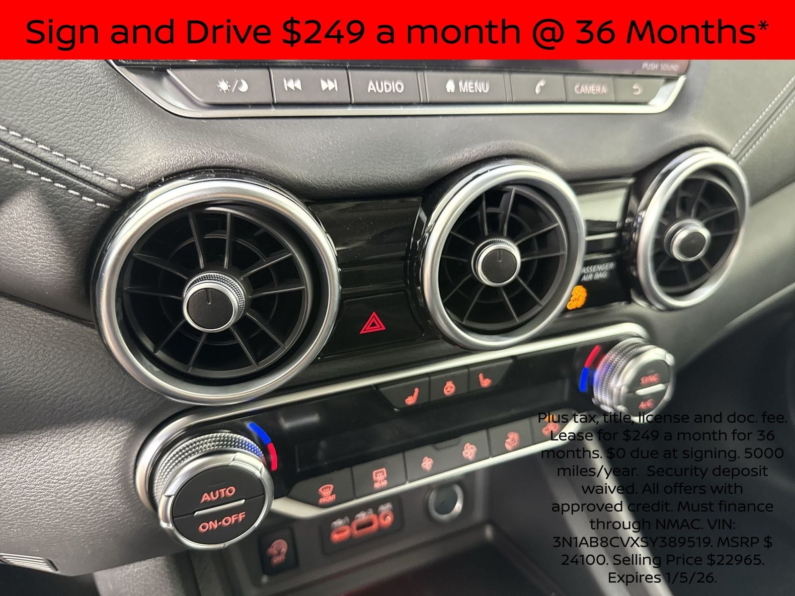 2025 Nissan Sentra SV