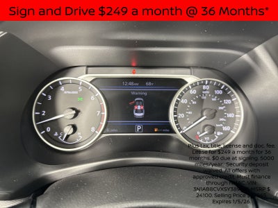 2025 Nissan Sentra SV