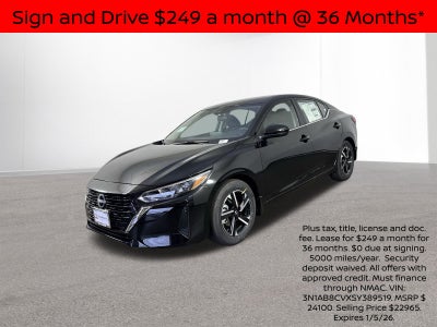 2025 Nissan Sentra SV