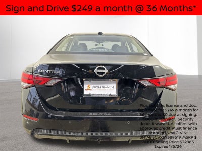 2025 Nissan Sentra SV