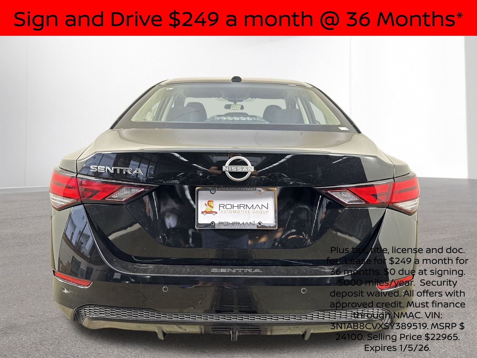 2025 Nissan Sentra SV