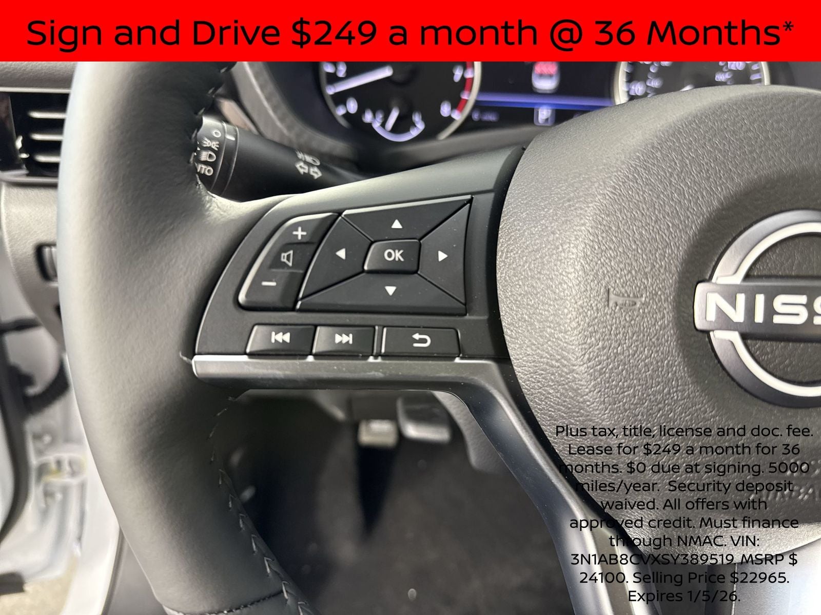 2025 Nissan Sentra SV