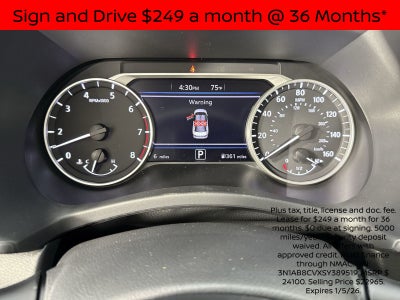 2025 Nissan Sentra SV