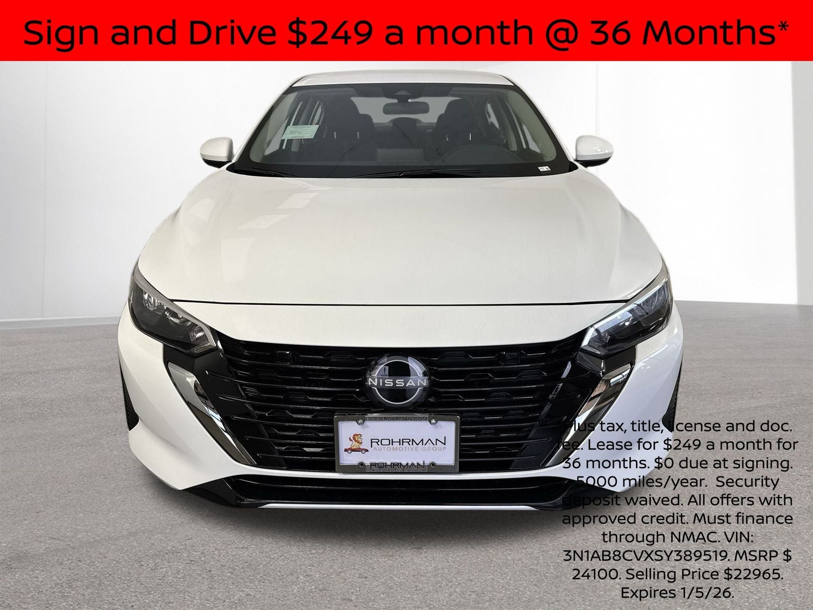 2025 Nissan Sentra SV