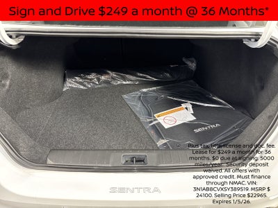 2025 Nissan Sentra SV