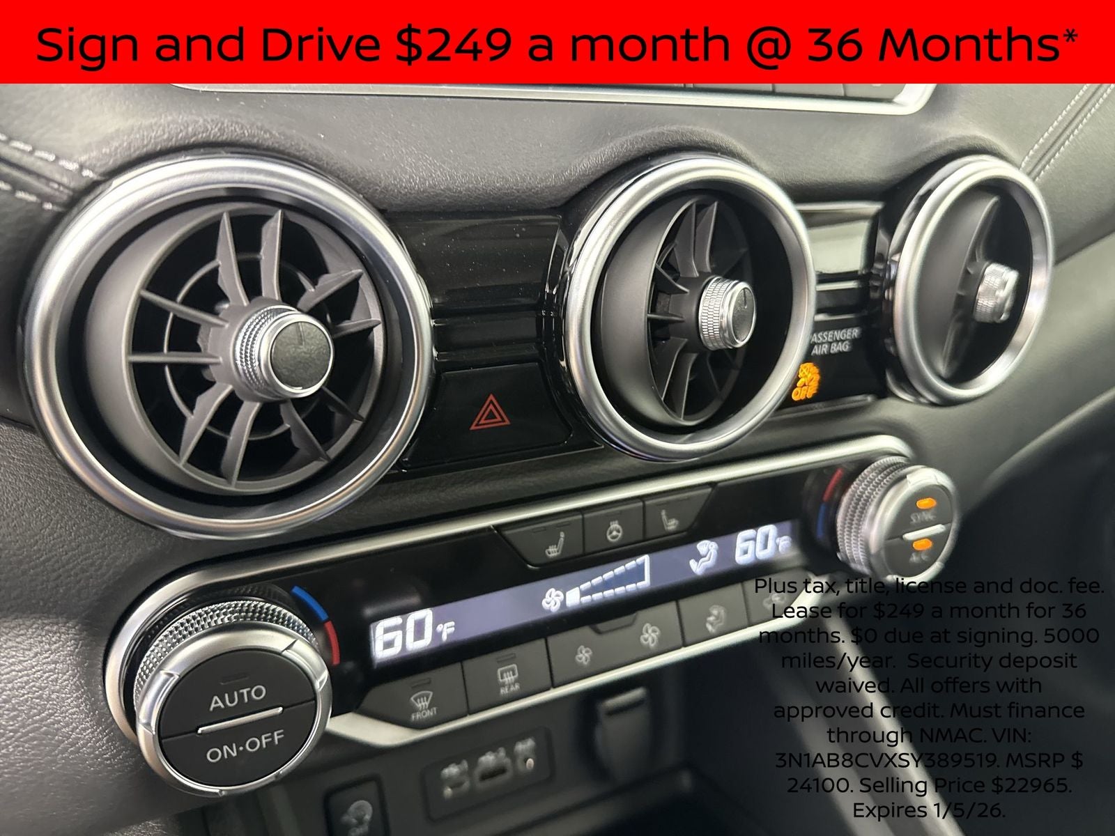 2025 Nissan Sentra SV