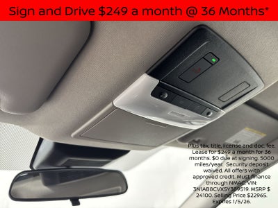 2025 Nissan Sentra SV