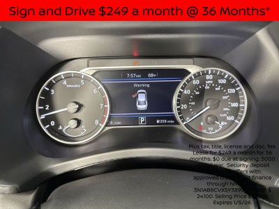 2025 Nissan Sentra SV