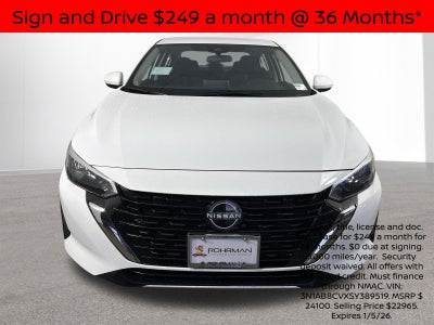 2025 Nissan Sentra SV