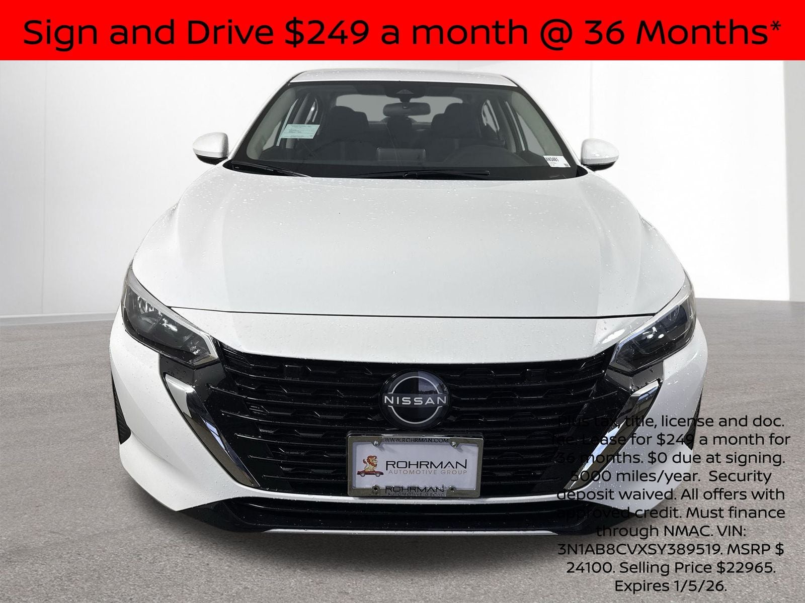 2025 Nissan Sentra SV