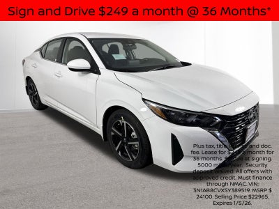 2025 Nissan Sentra SV