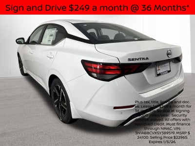 2025 Nissan Sentra SV