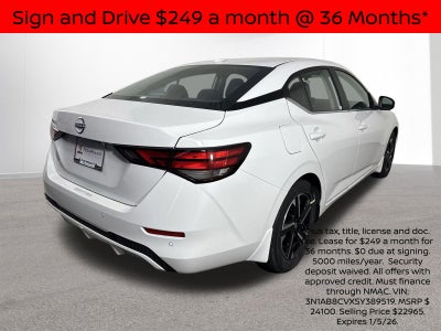 2025 Nissan Sentra SV