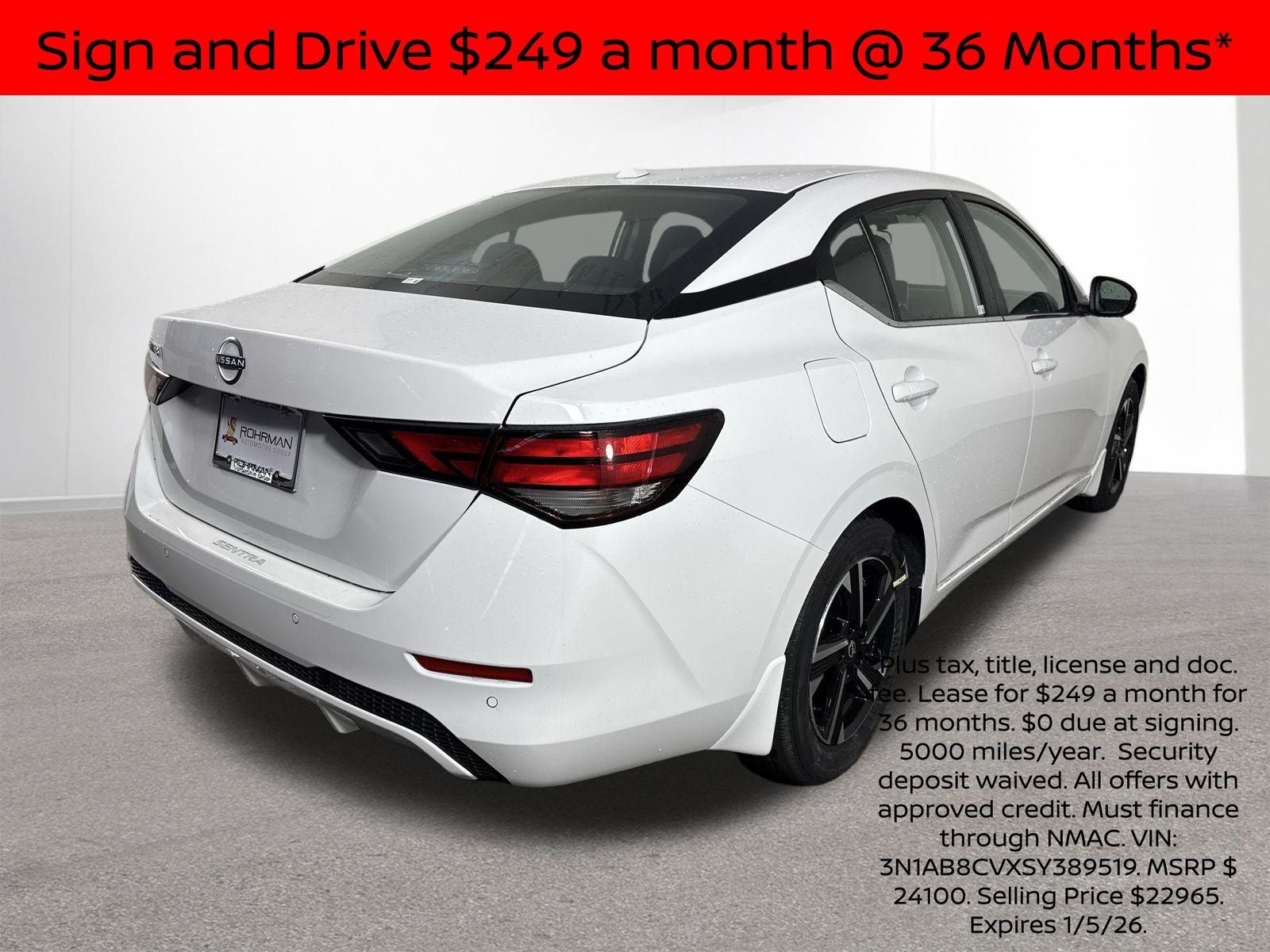 2025 Nissan Sentra SV