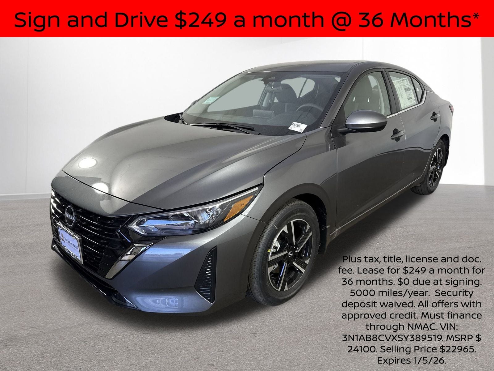 2025 Nissan Sentra SV