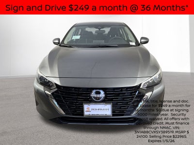 2025 Nissan Sentra SV