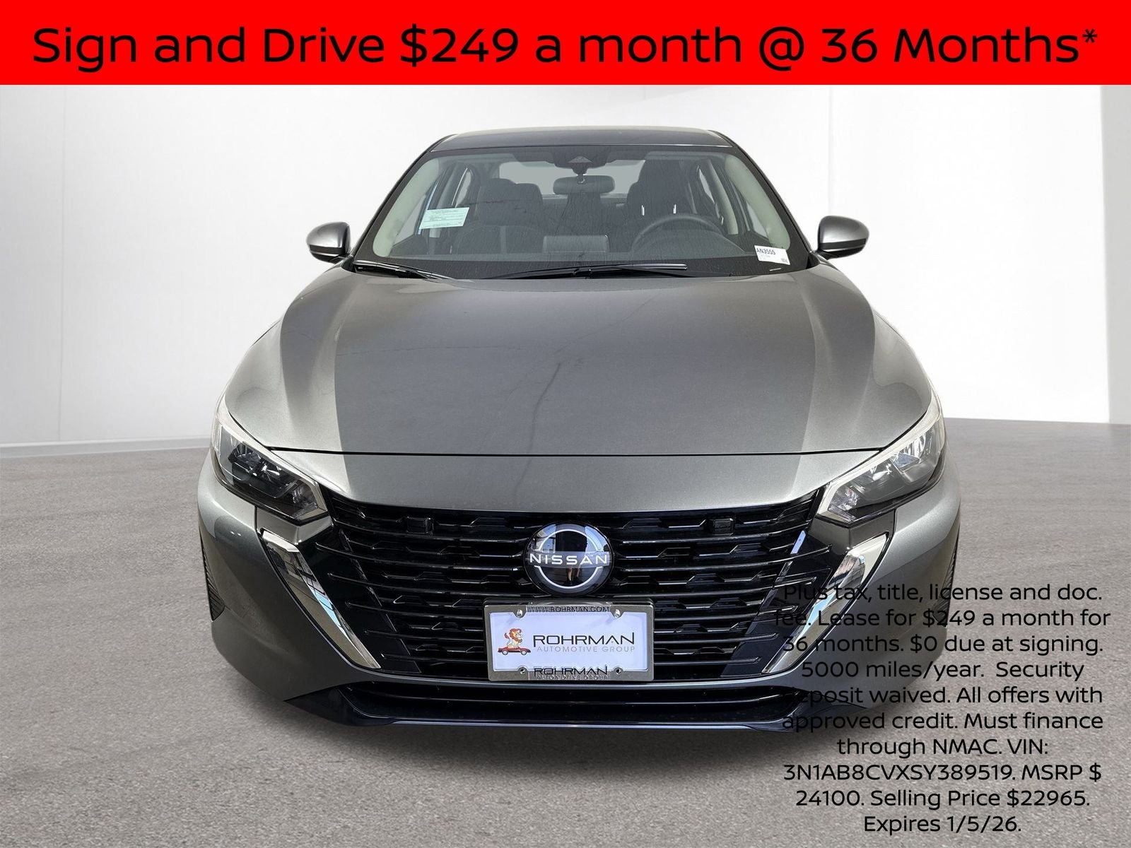 2025 Nissan Sentra SV