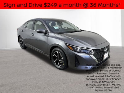 2025 Nissan Sentra SV