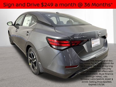 2025 Nissan Sentra SV