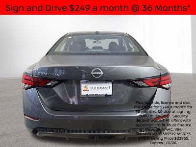 2025 Nissan Sentra SV