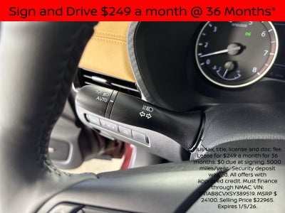 2025 Nissan Sentra SV