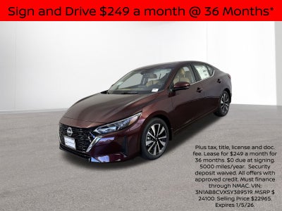 2025 Nissan Sentra SV