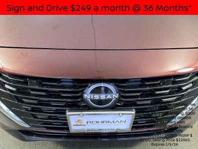 2025 Nissan Sentra SV