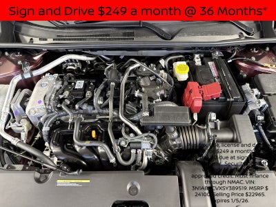 2025 Nissan Sentra SV