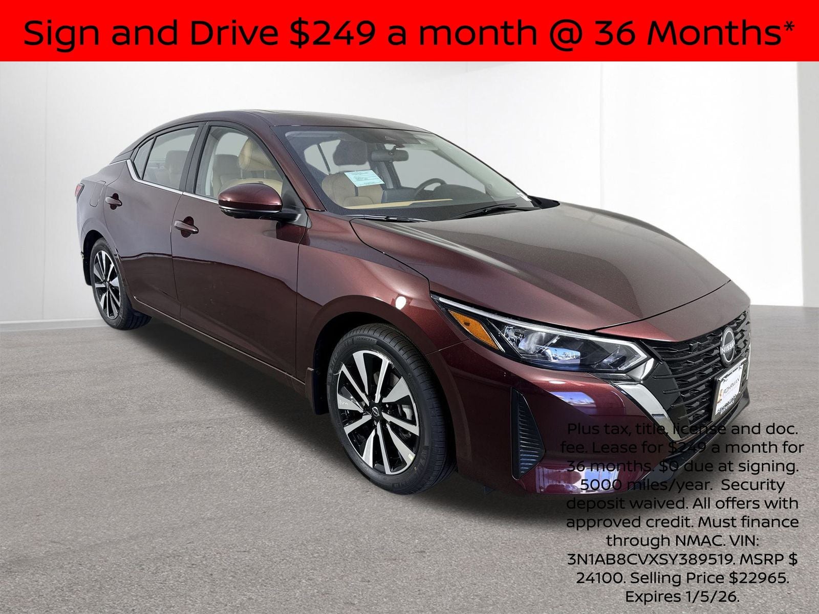 2025 Nissan Sentra SV