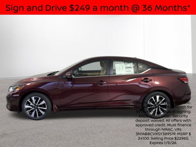 2025 Nissan Sentra SV