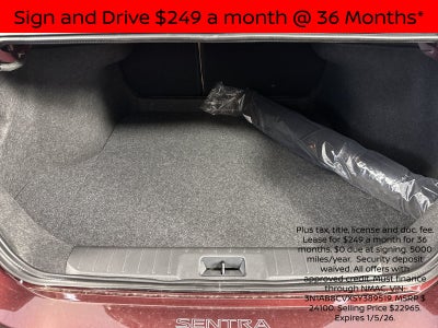 2025 Nissan Sentra SV