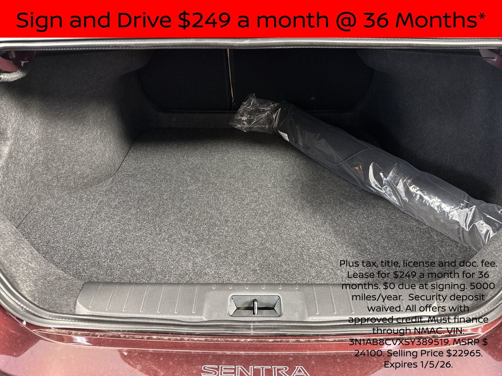 2025 Nissan Sentra SV