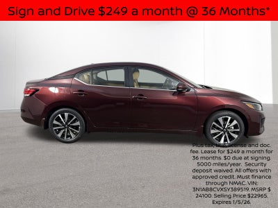 2025 Nissan Sentra SV