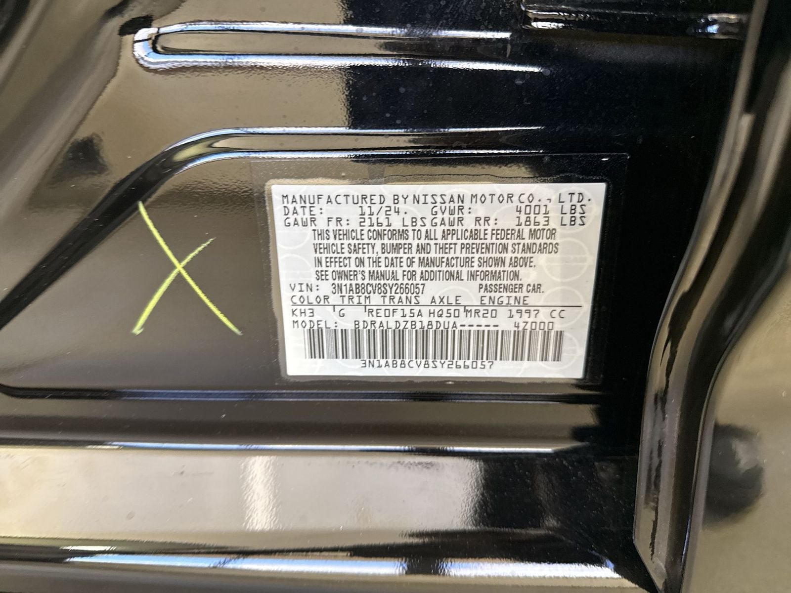 2025 Nissan Sentra SV