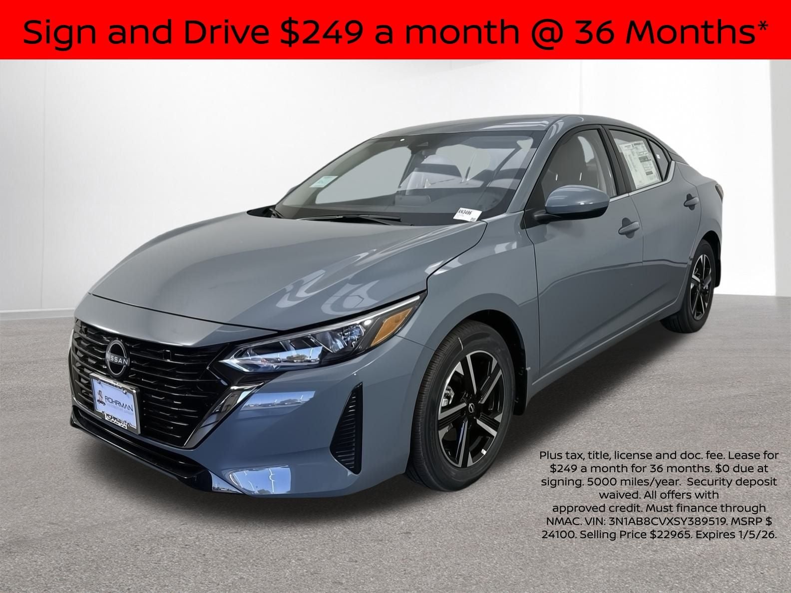 2025 Nissan Sentra SV