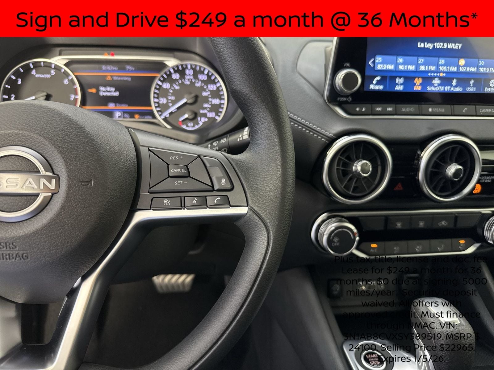 2025 Nissan Sentra SV