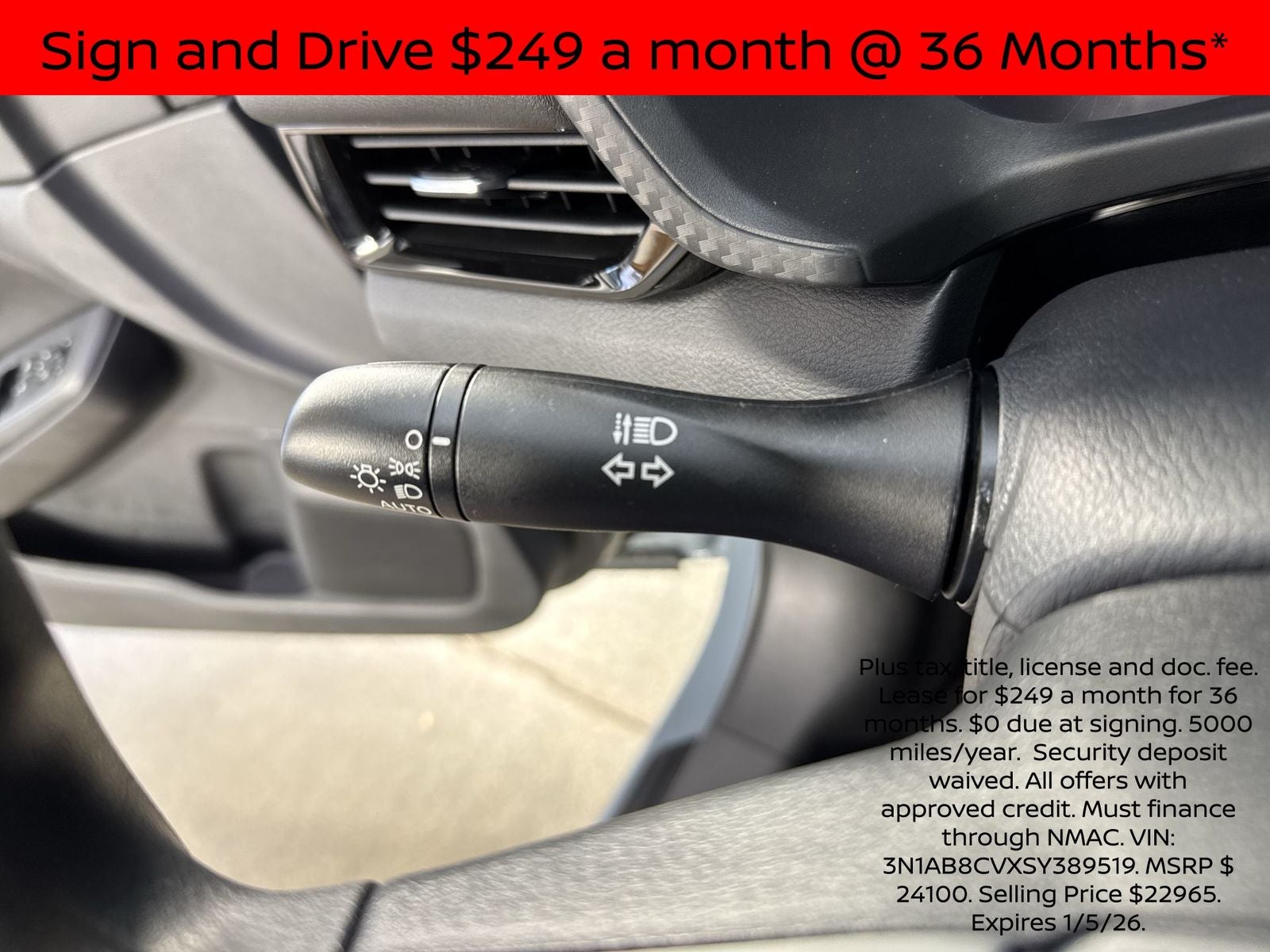 2025 Nissan Sentra SV