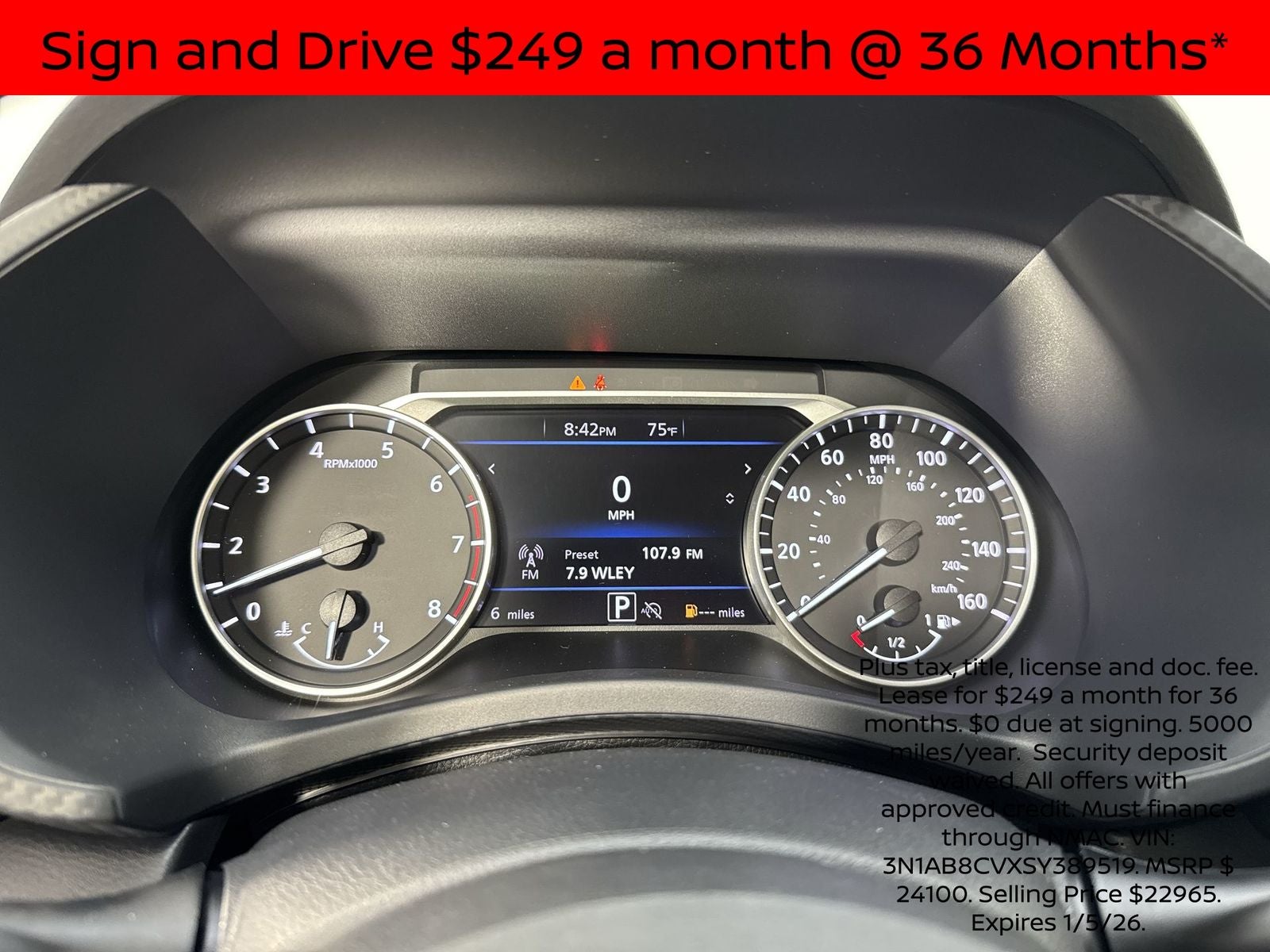 2025 Nissan Sentra SV